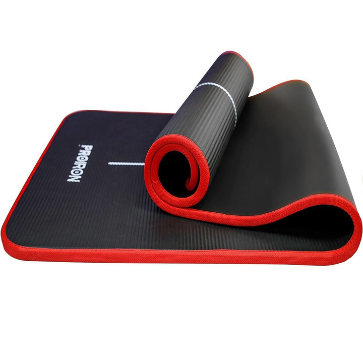 PROIRON Gymnastikmatte, Turnmatte für Zuhause mit Tragegurt Trainingsmatte Rutschfest, Yoga Matte Di