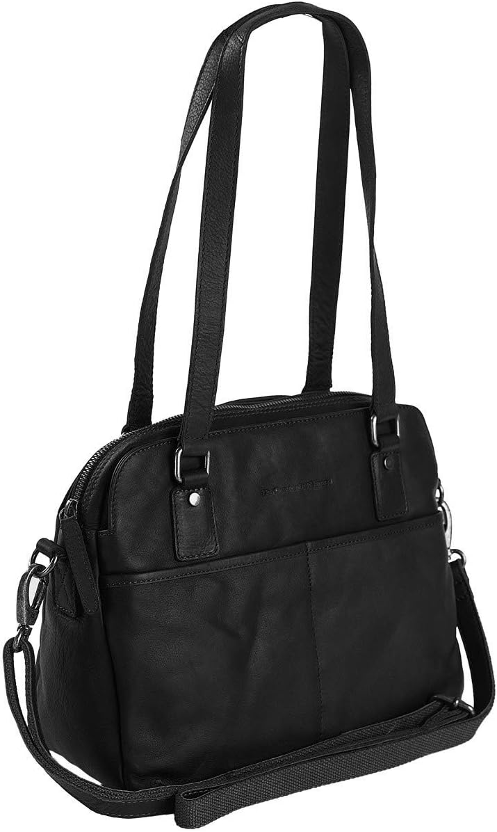 The Chesterfield Brand Ladies Bilbao - Handtasche Leder 30 cm Schwarz, Schwarz