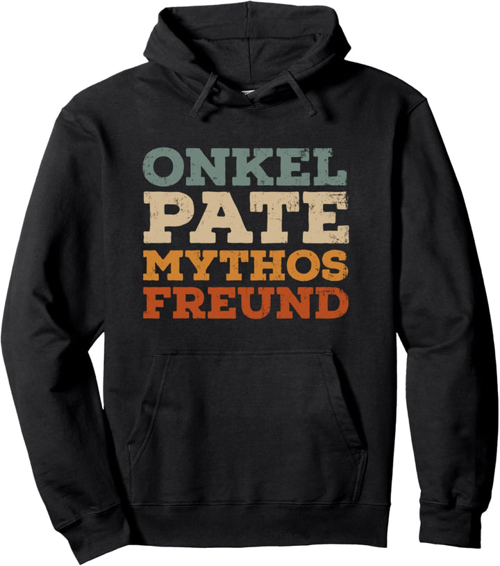 Onkel Pate Held Freund Geschenk für Taufpate Patenonkel Pullover Hoodie