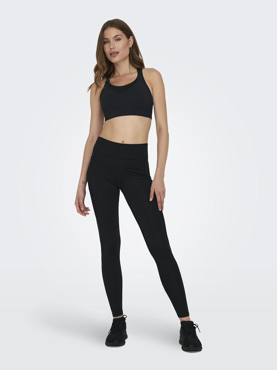 ONLY Damen Onpopal Bra Noos Sport-BH XS Schwarz, XS Schwarz