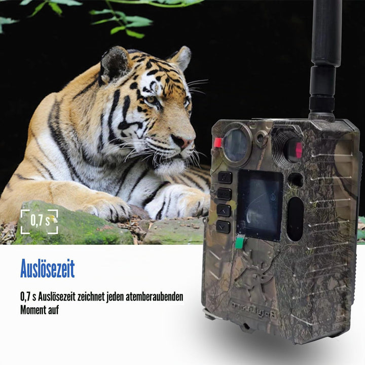 BolyGuard 4G Wildkamera MMS GPRS Email Nachtsichtkamera mit Handy