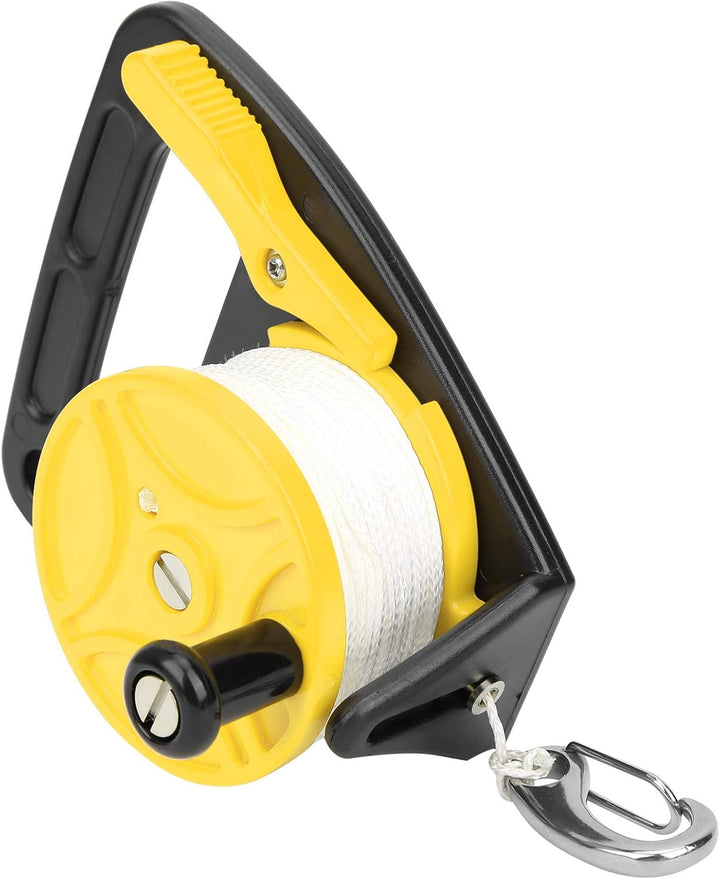 RiToEasysports 150ft Diving Reel Spool Finger Line mit Daumenstopper für Höhlen- und Wrackerkundung