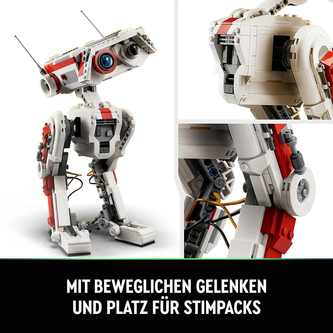 Lego 75335 Star Wars BD-1, Modellbausatz, bewegliche Droidenfigur, Zimmerdekoration, Weihnachtsgesch
