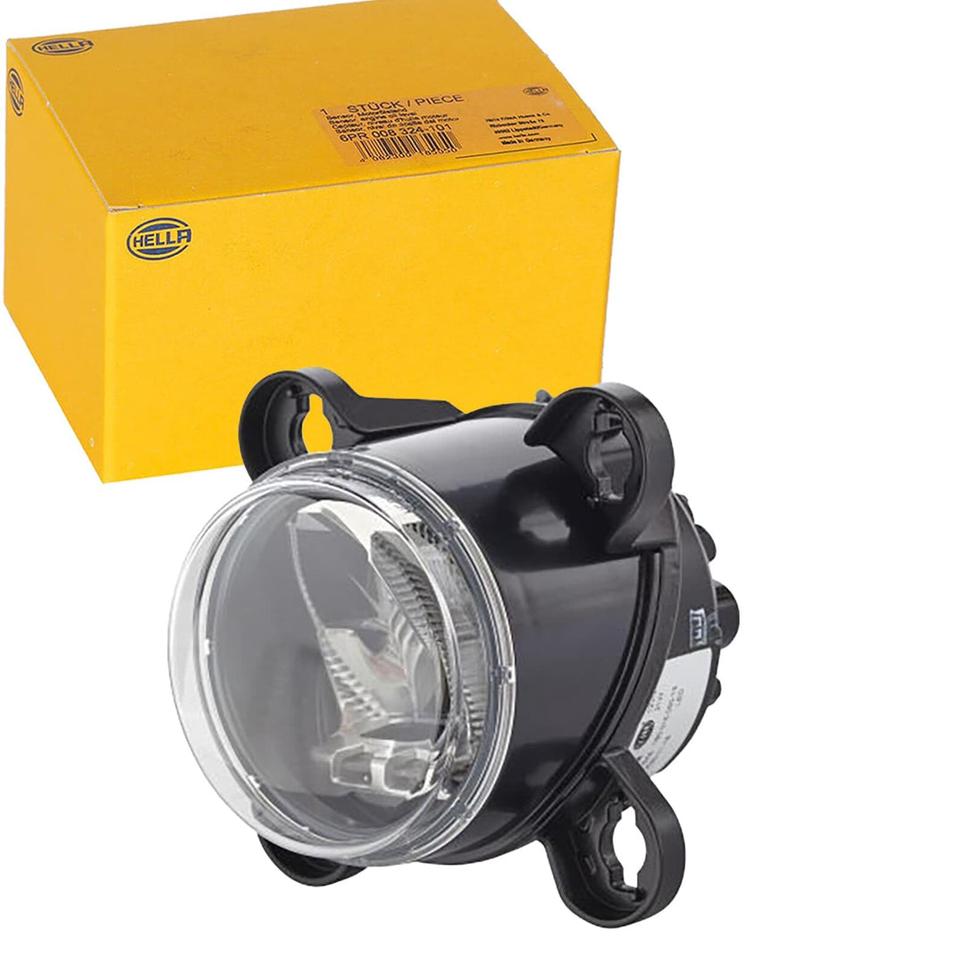 HELLA - LED-Hauptscheinwerfer - 90mm Essential R80 - 24/12V - rund - Einbau - Stecker: DEUTSCH Steck