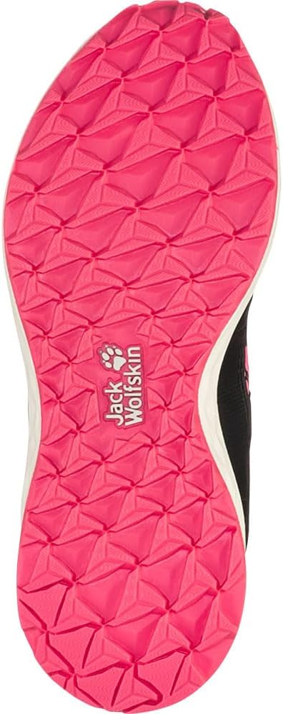 Jack Wolfskin Villi Sneaker Low K Unisex Kinder Walking-Schuh 36 EU Phantom, 36 EU Phantom