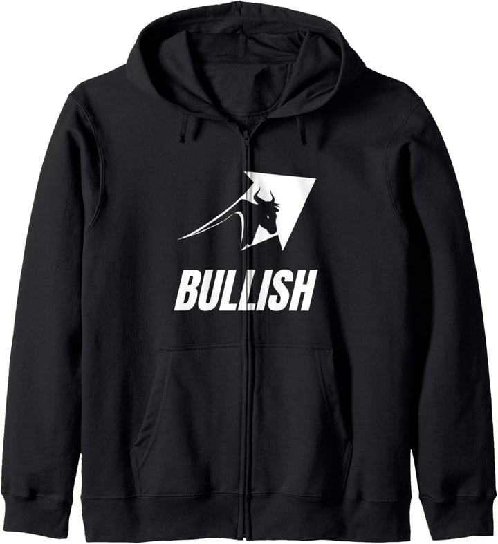 Bullish T-Shirt Stockmarket Crypto Trends Charts Trading Kapuzenjacke