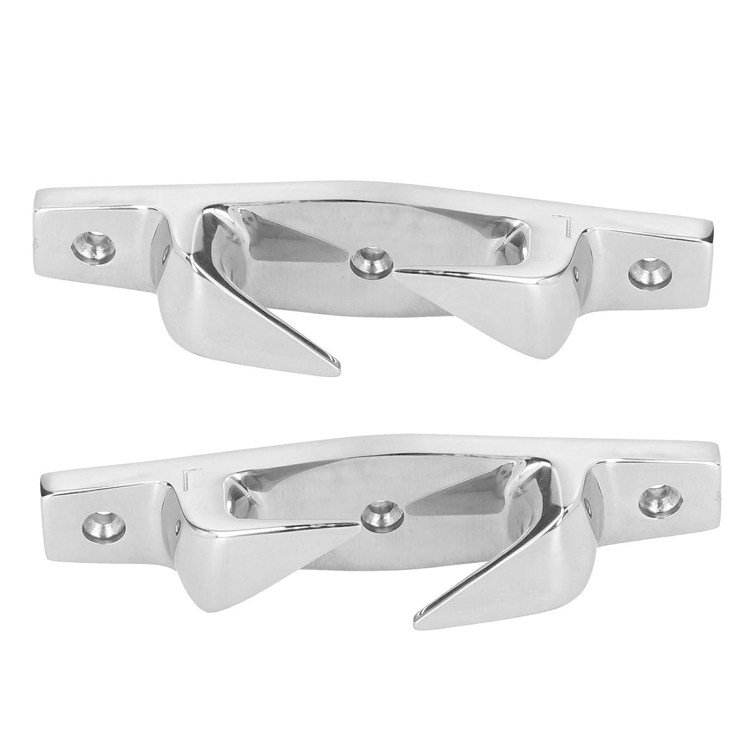 Bootsverankerung Festmacher, Bootsklampe 2St 152 mm / 6 Zoll Boat Dock Cleats links und rechts 316 E