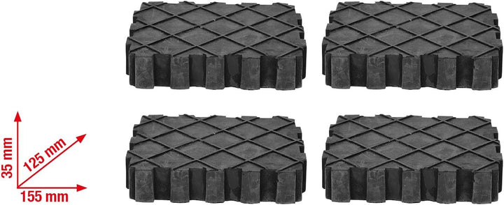 KS Tools 160.0391-TD Universal Gummiauflagen-Satz für Hebebühne, 4-TLG