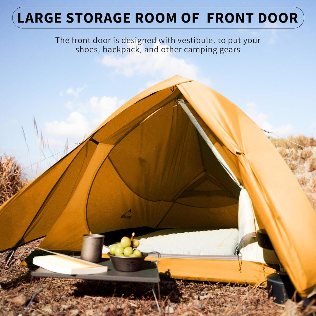 Naturehike Cloud Up Pro/Base/UL/EXT Zelt 2 Person Leichtes Campingzelt, Einfacher Aufbau Winddicht &amp;