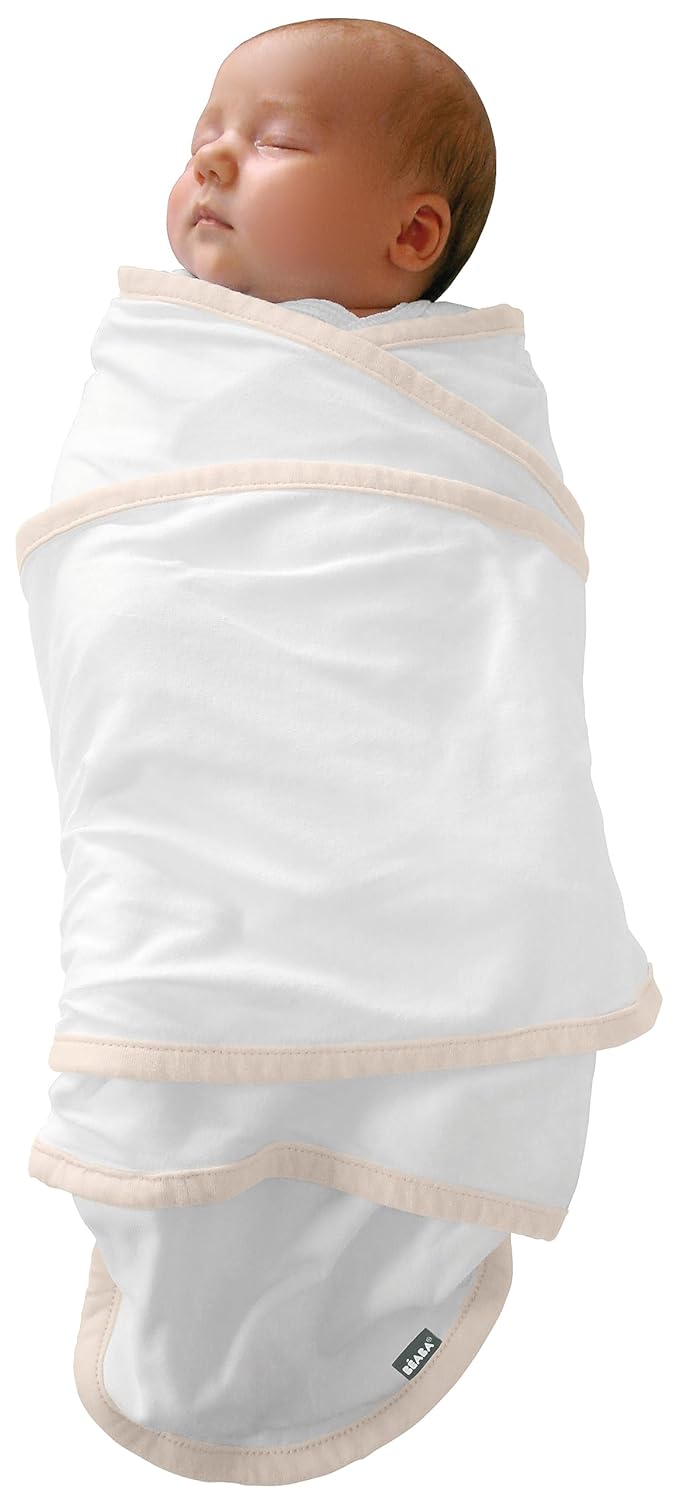 BÉABA, Puck-/Neugeborenendecke, Babydecke, beruhigt das Baby,-Textilien, 100% Baumwolljersey,