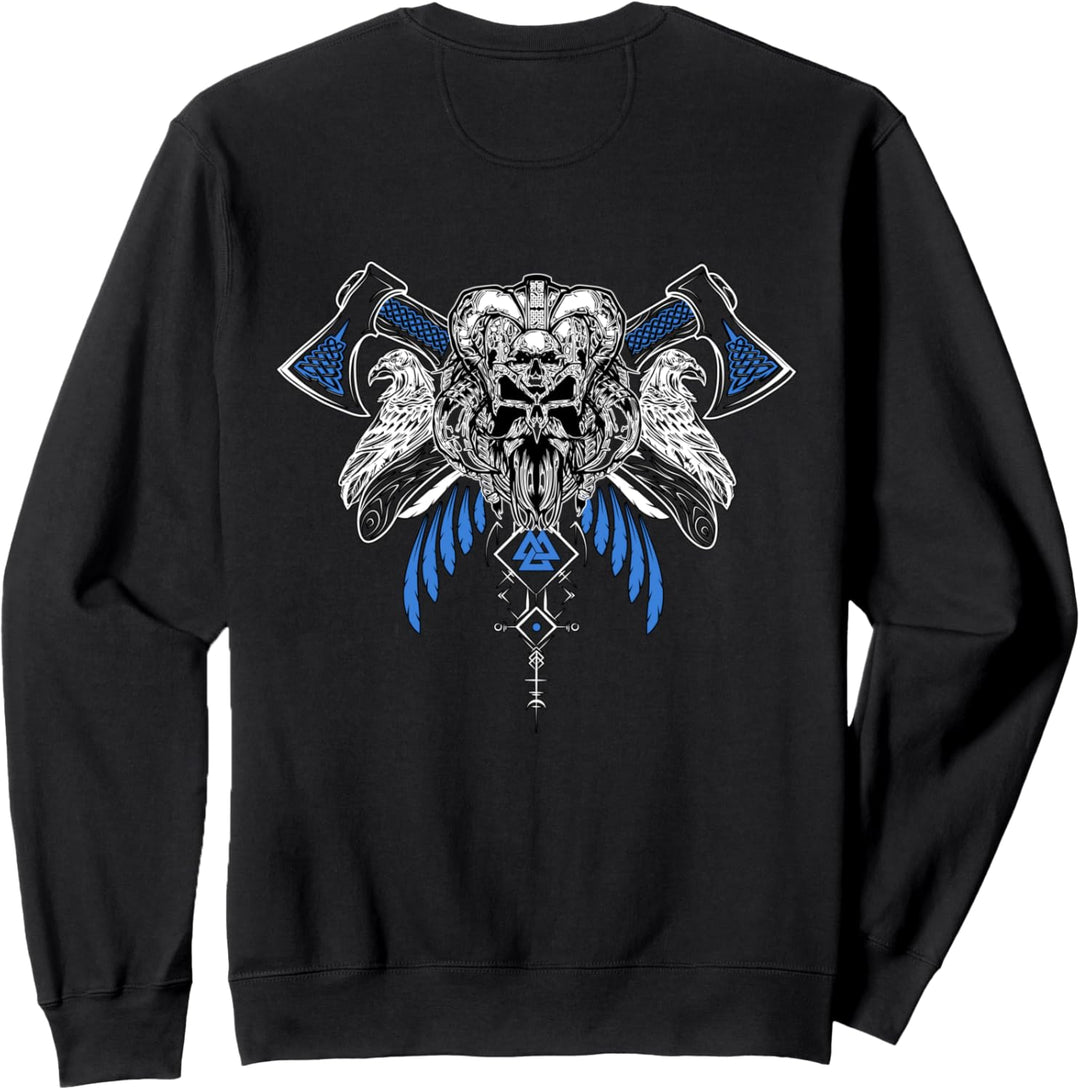 Klassisches Keltischer Vikinger Vegvisir Kompass Wikinger Sweatshirt