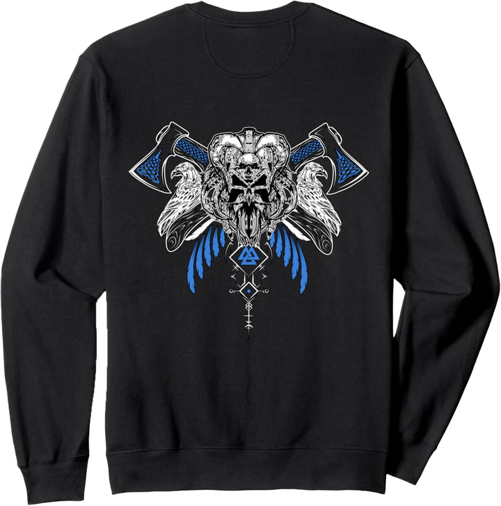 Klassisches Keltischer Vikinger Vegvisir Kompass Wikinger Sweatshirt