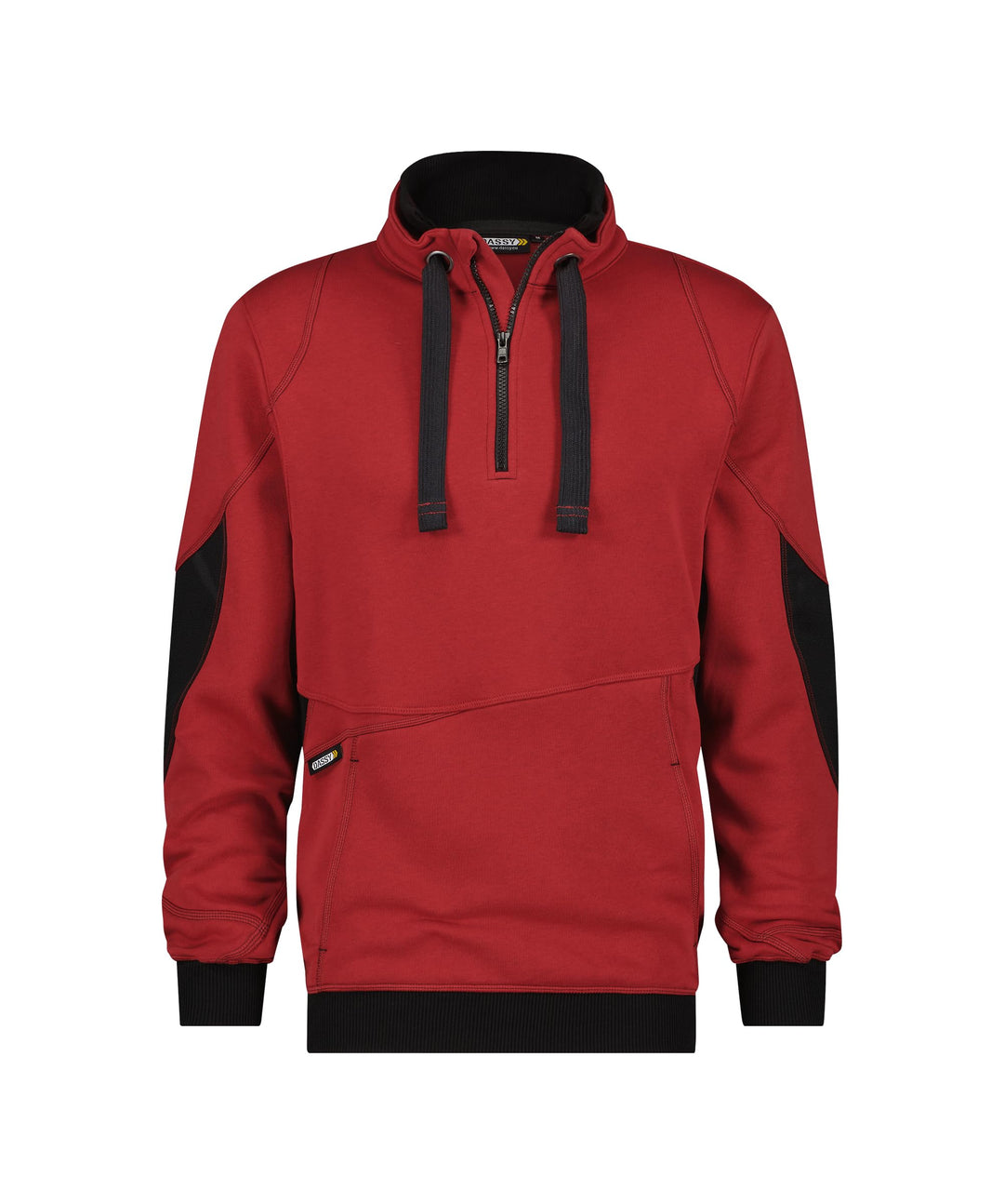 DASSY® Stellar Sweatshirt DASSY D-FX COPES 80 ROT/SCHWARZ S
