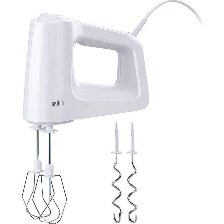 Braun MultiMix 3 HM 3000 Handmixer – Handrührgerät mit 5 Geschwindigkeitsstufen & Turbo-Funktion, in