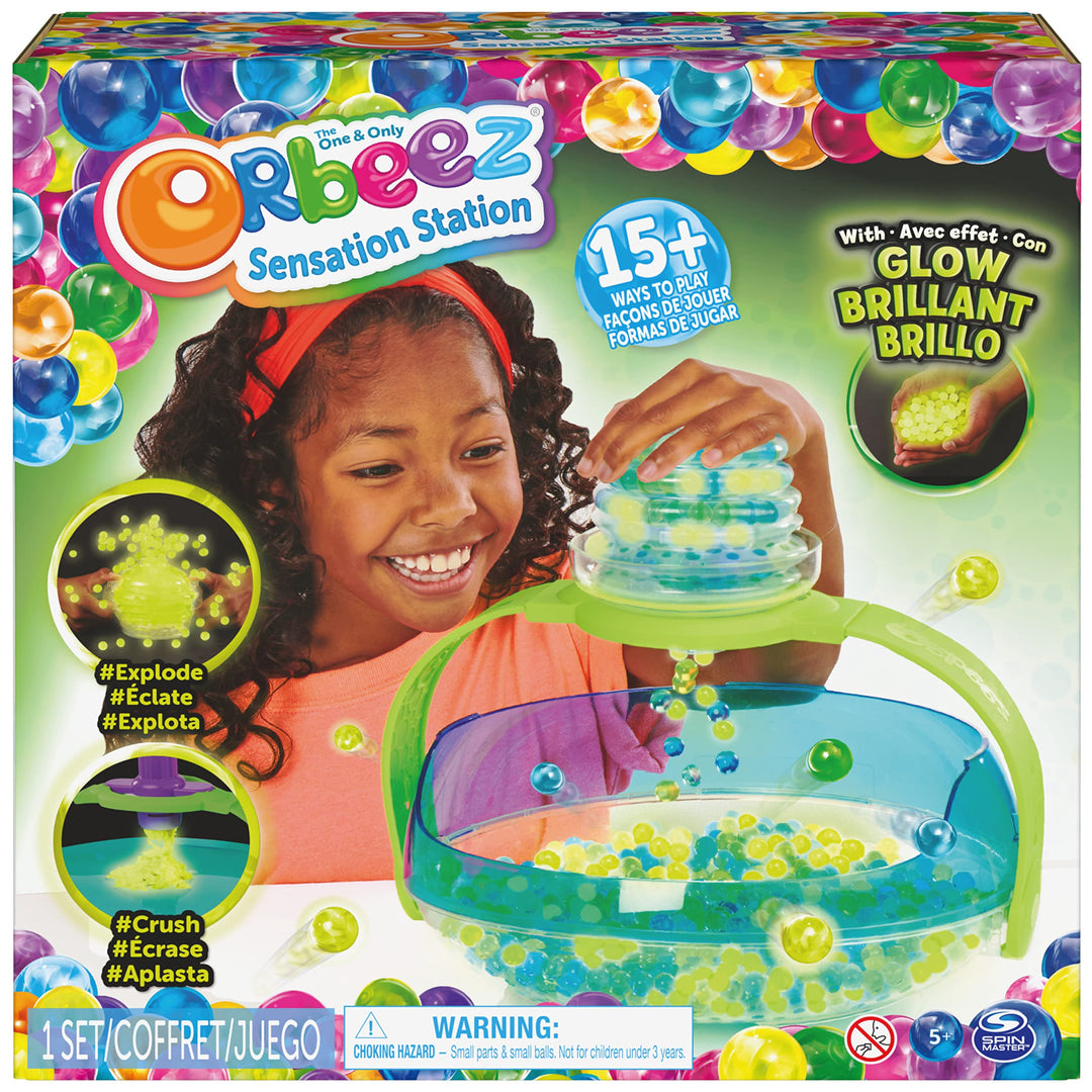 Orbeez Sensations Station Set - Nachfolgeset vom Orbeez Challenge Set mit im Dunkeln leuchtenden und