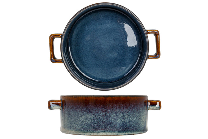 Cosy & Trendy 4 Stück Suppenschalen aus Porzellan Quintana, Blau, 45 cl