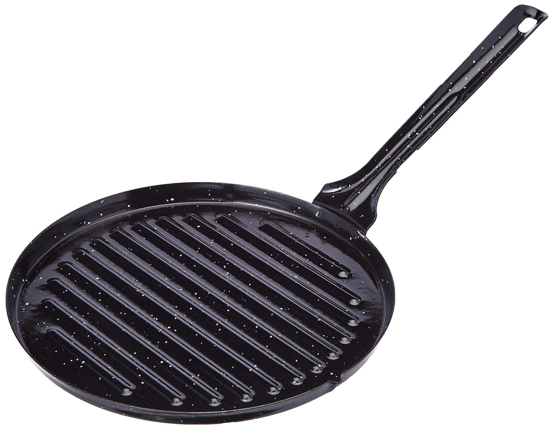 IMEX EL ZORRO EL Zorro 63132 63132 Runder Bräter, emailliert, Schwarz, 24 cm
