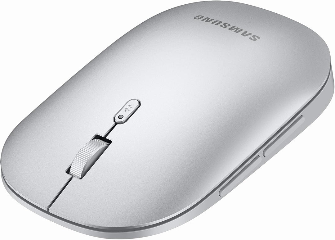 Samsung Bluetooth Mouse Slim EJ-M3400, Bluetooth Maus für Laptop, PC, Tablet, Smartphone, Silver Sin