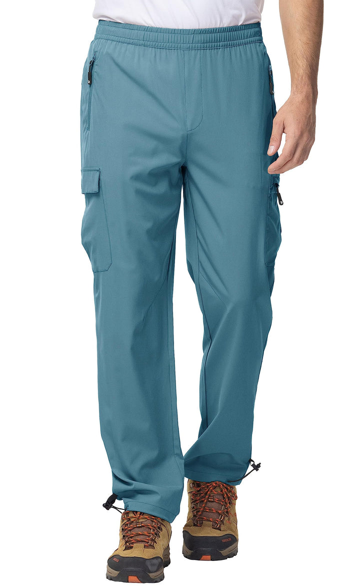 YSENTO Herren Wanderhose Outdoorhose Trekkinghose Sommer Leichte Atmungsaktiv Schnell Trockend Funkt