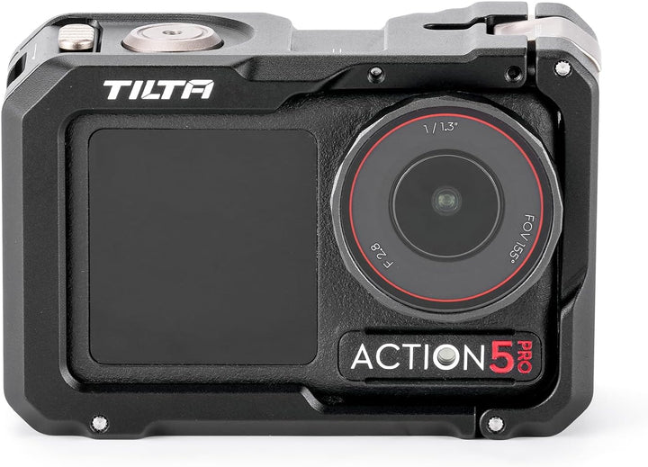 Tilta Full Camera Cage Kompatibel mit Osmo Action 3, Action 4 mit Adapterring für Filtereinsatz und