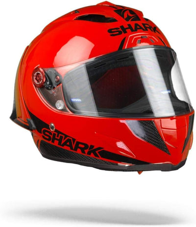 Shark Herren BLANK 30TH Race-R Pro GP Helm 30 TH Anniversary Red RDK Grösse M, Rouge Carbon Noir M R