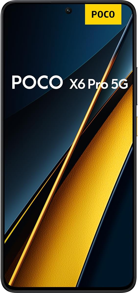 Poco X6 Pro 5G Smartphone, 8+256GB Handy ohne Vertrag, 120Hz 6,67" 1,5k AMOLED Display, 64MP OIS Dre