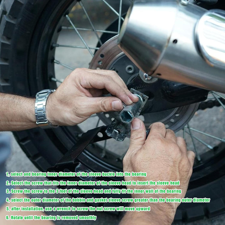 Innenlager Abzieher, Motorrad Innenlager-Auszieher, Radlager Abzieher Motorrad, Innenlager-Abzieher-