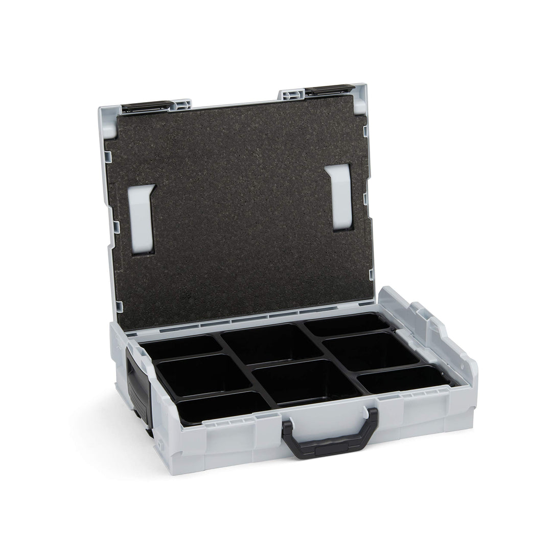 Bosch Sortimo L-Boxx 102 Werkzeugkoffer-Set Grau | bestückt mit L BOXX 102 Einlage Ordnungssystem Kl