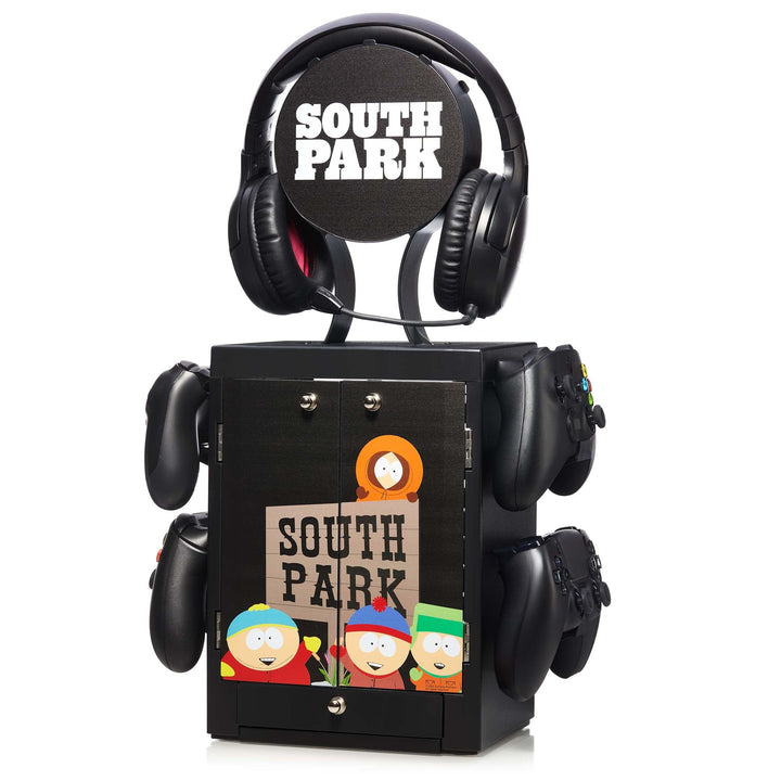 Numskull Offizieller South Park Gaming Locker Controller Halter &amp; Headset Ständer für PS5, Xbox Seri
