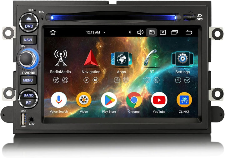 8 Kern 4GB+64GB Android 14 DAB+ Autoradio Für Ford F150 F350 Escape Focus Mustang Explorer Expeditio