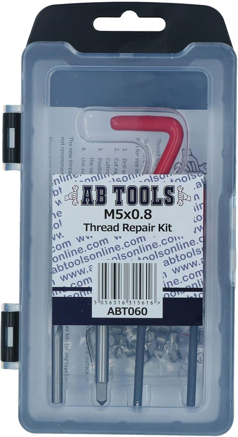M5 x 0,8 mm kit Reparatur TARAUD HELICOIL 25pc beschädigt ein075