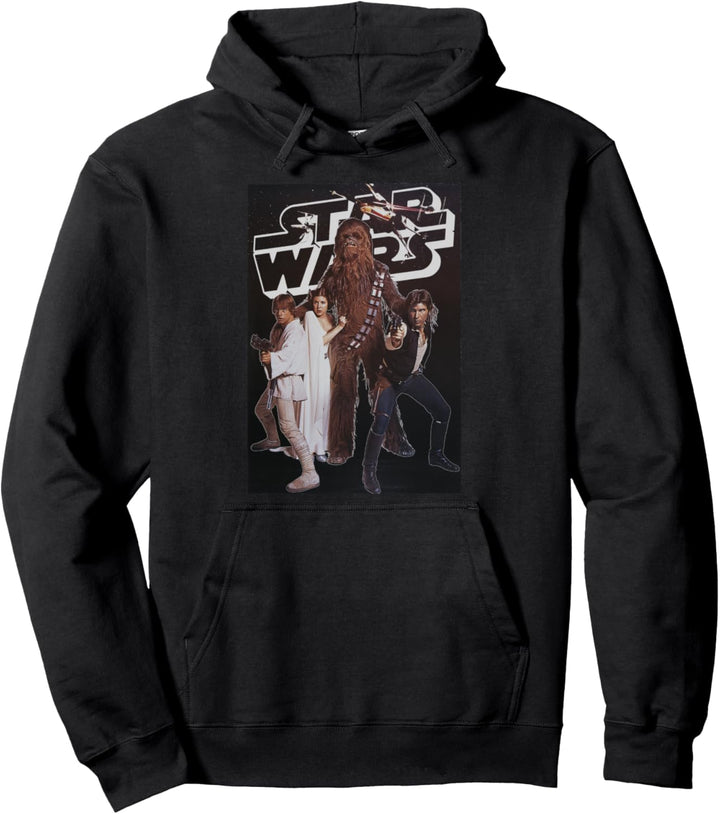Star Wars Vintage Group Poster Pullover Hoodie