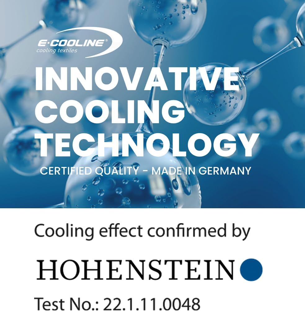 E.COOLINE PowerSignal SX3 Signalweste - atmungsaktive Warnweste - Klimaanlage zum Anziehen - klimati