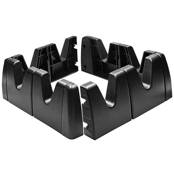 2 Set Auto Kofferraum Organizer, Kofferraum Klett Fixierung, Gepäckfixierung Kofferraum Trenner, Fle