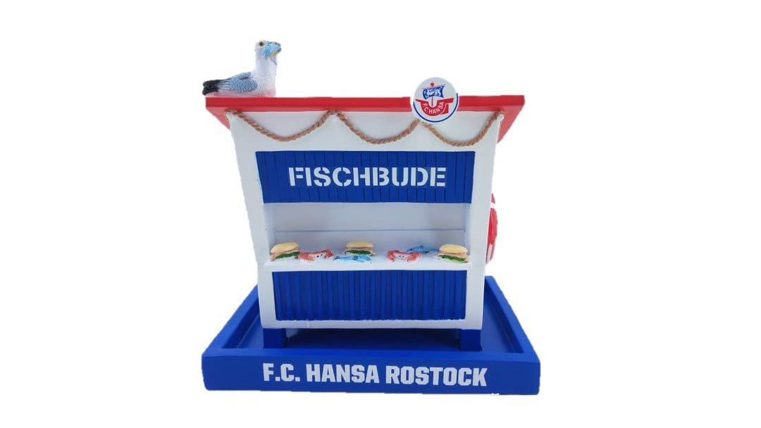 Hansa Rostock Futterstelle/Vogelhaus ** Fischbude **