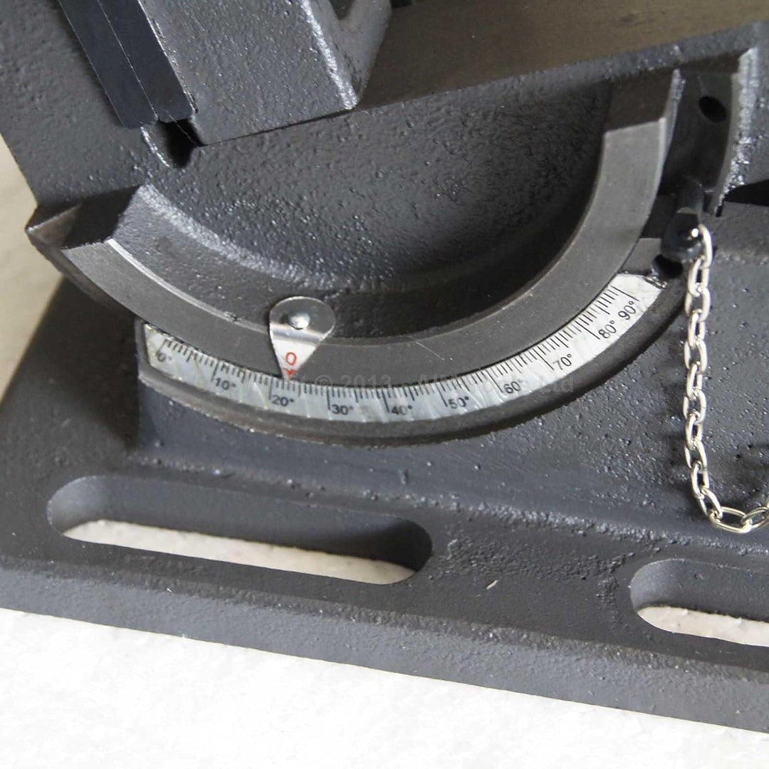 KATSU Bohrmaschinen Schraubstock Kippbarer 4" 100mm Professionelle Säulenbohrmaschine Fräsen Kippwin