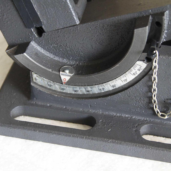 KATSU Bohrmaschinen Schraubstock Kippbarer 4" 100mm Professionelle Säulenbohrmaschine Fräsen Kippwin