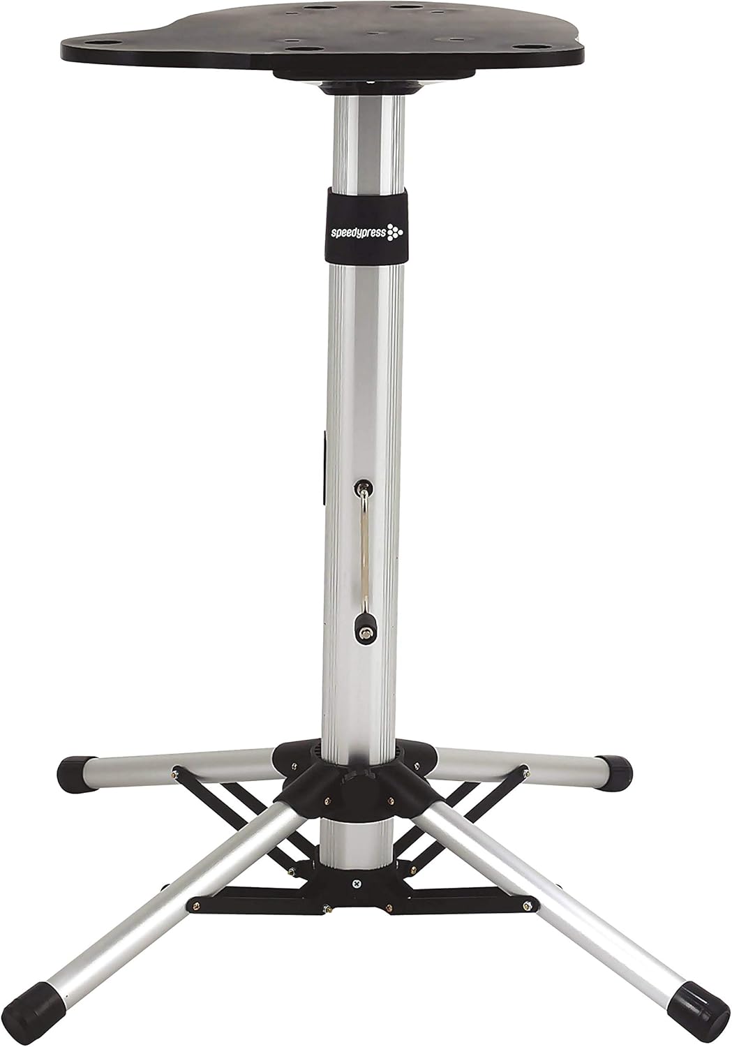 Speedypress Dampfbügelpresse 81HD, silber/schwarz, robust, professionell, 81 cm, mit Ständer