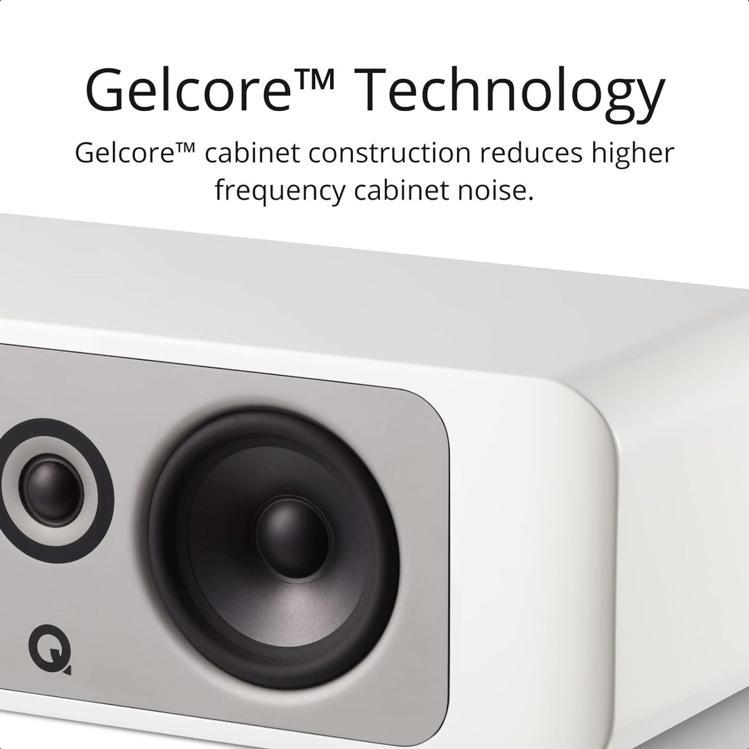 Q ACOUSTICS Q Concept 90 Center Channel Lautsprecher (glänzend) gloss white, gloss white