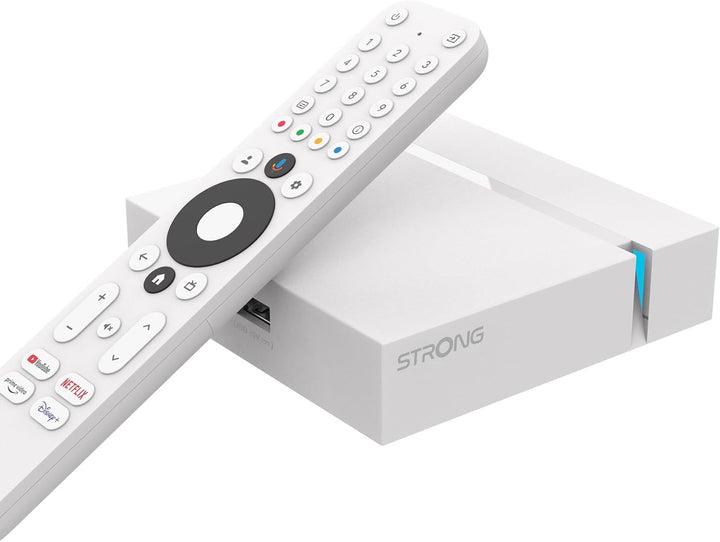 STRONG - Streaming Box Android TV 4K UHD - Leap-S3+ V2 - Chromecast Built-in - Kompatibel mit Google