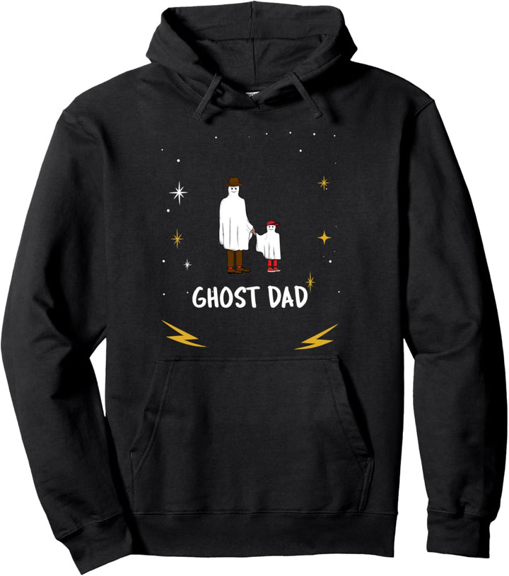 Ghost Dad Papa Vater Lustiges Kostüm Halloween Pullover Hoodie