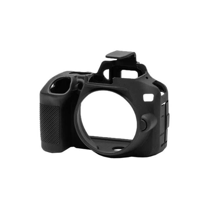 easyCover - Silikon Kameratasche - Schutz für Ihre Kamera - Nikon D3500 - Schwarz