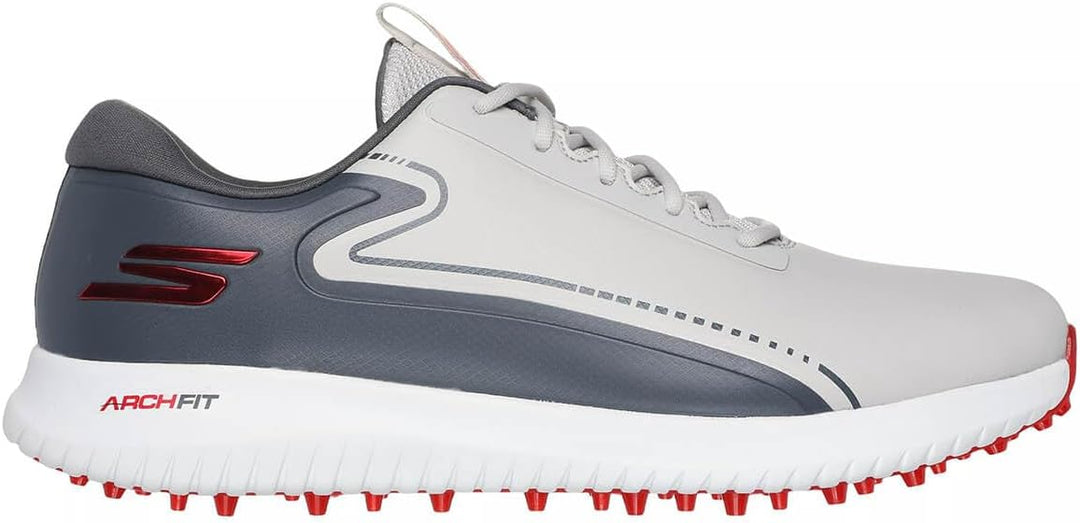 Skechers Herren Go Golf Max 3Sneaker 41 EU Grau, 41 EU Grau