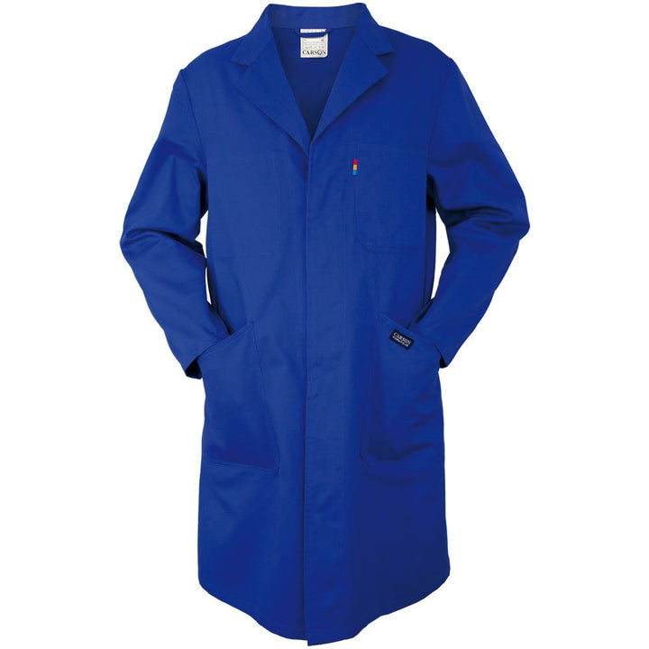 Carson Classic Workwear Carson Arbeitsmantel aus Reiner Baumwolle, 1 Stück, 54, royal, KTH741,A 54 R