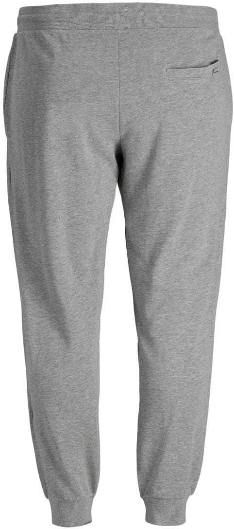 JACK & JONES Male Jogginghose Regular Fit Jogginghose XXL Light Grey Melange, XXL Light Grey Melange