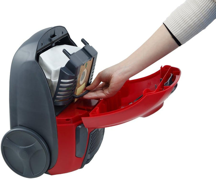 Hoover H63 Staubsaugerbeutel, Originalersatzteil, Mikrofaser, Pure EPA, geruchsabsorbierendes Aktivk