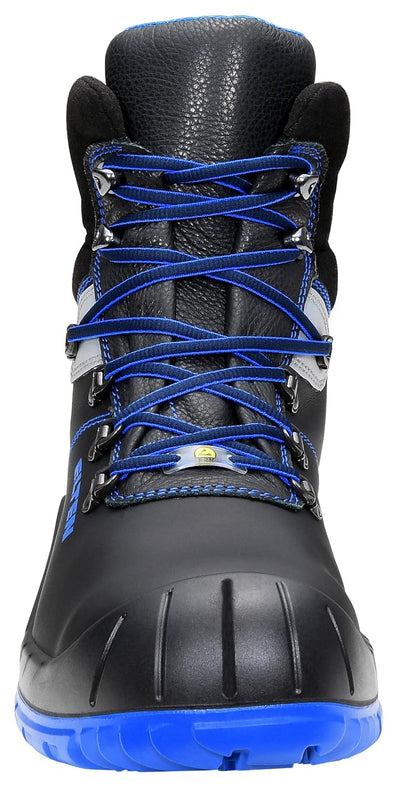 ELTEN Sicherheitsschuhe ALESSIO XW Mid ESD S3, Damen und Herren, Leder, Stahlkappe, leicht, robust,