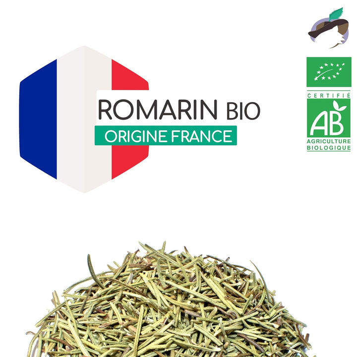 BIO getrocknete Rosmarinblätter 200g - Chabiothé - in Frankreich angebaut