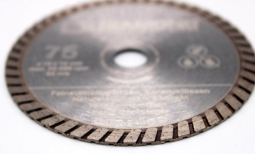 LXDIAMOND Diamant-Trennscheibe 75mm x 10mm Premium Diamantscheibe für Keramik Fliesen Naturstein Fei