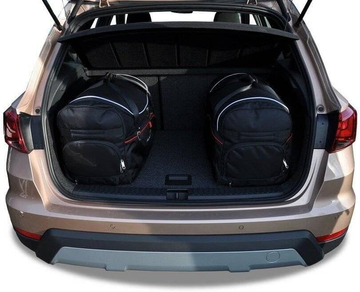 KJUST Dedizierte Reisetaschen 4 stk kompatibel mit SEAT ARONA I 2017+ Car Bags